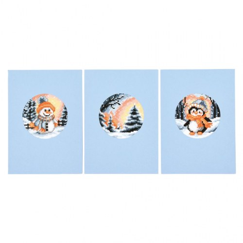 Greeting Cards: Winter - Set of 3