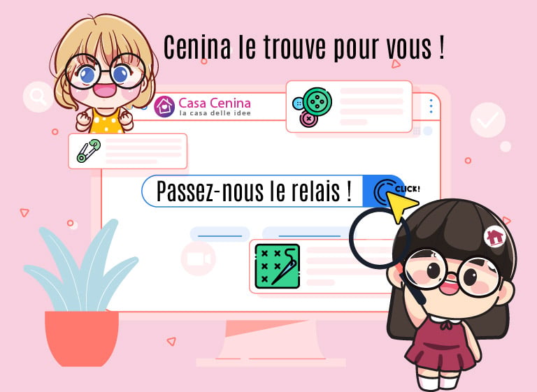Cenina le trouve pour vous !