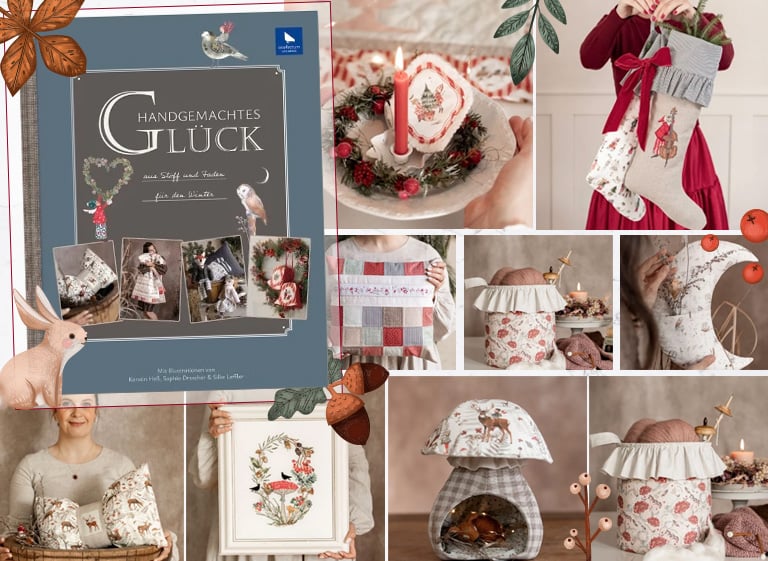 Acufactum’s new book, “A Handmade Winter,” is an invitation to brighten the long cold season with your creativity