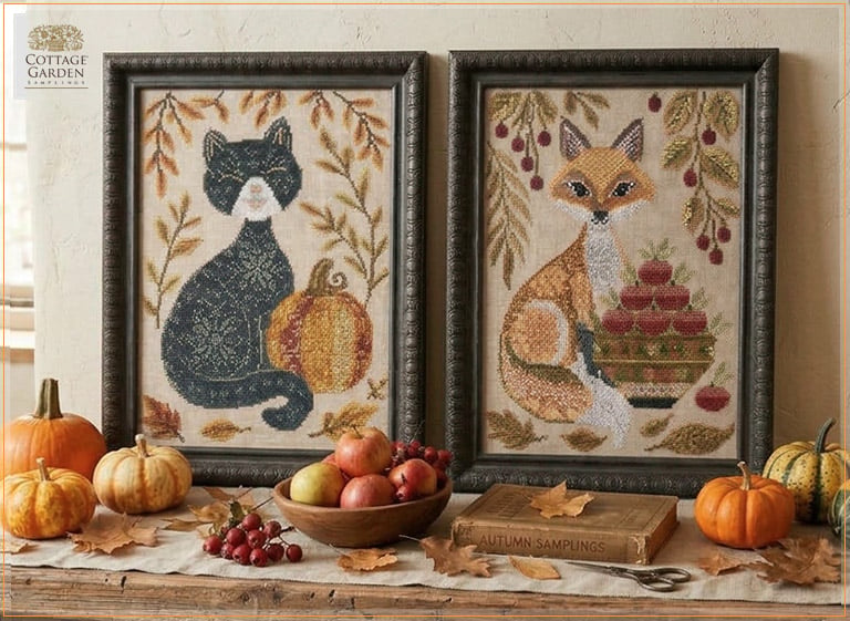 Among the Seasons: the new series by Cottage Garden Samplings.
