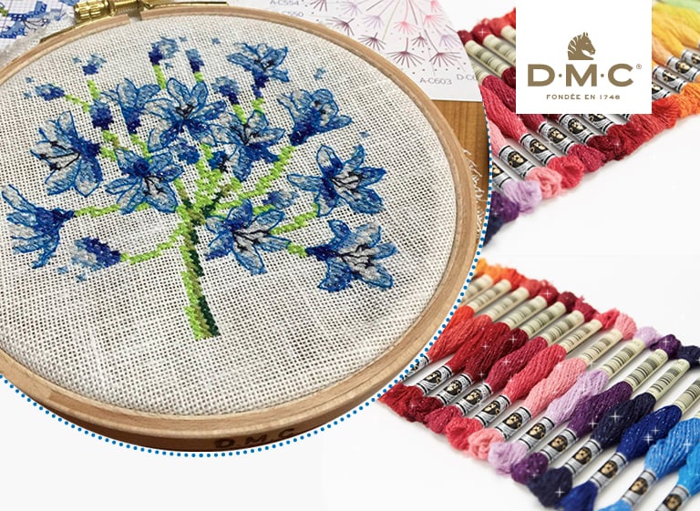 DMC Étoile: the evolution of cross stitch floss - Casa Cenina