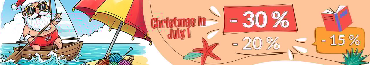 Let's sprinkle a dash of Christmas into the summer, too.