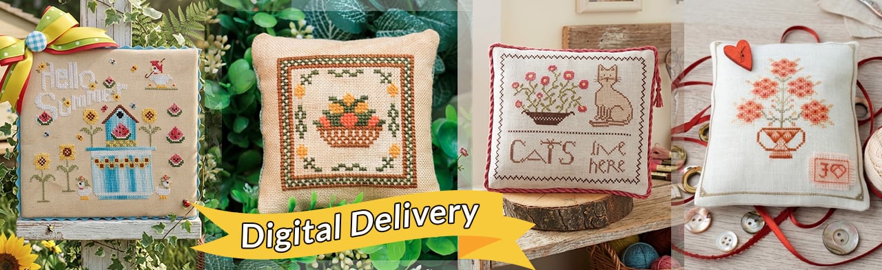 Digital Delivery: embroidery without shipping costs