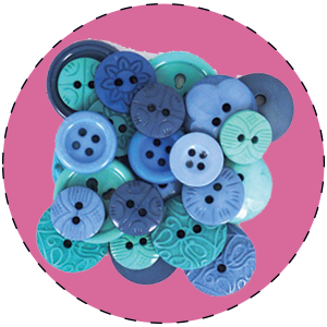 Beads, Charms, Buttons